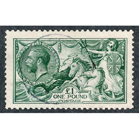 Great Britain, 1913 Waterlow £1 Green