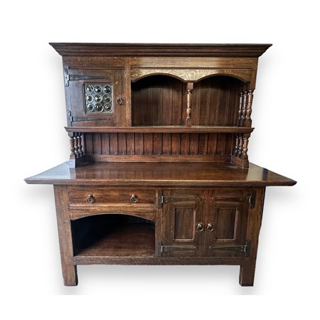 An Edwardian Arts And Crafts Oak 'Lochleven' Sideboard By Liberty & Co