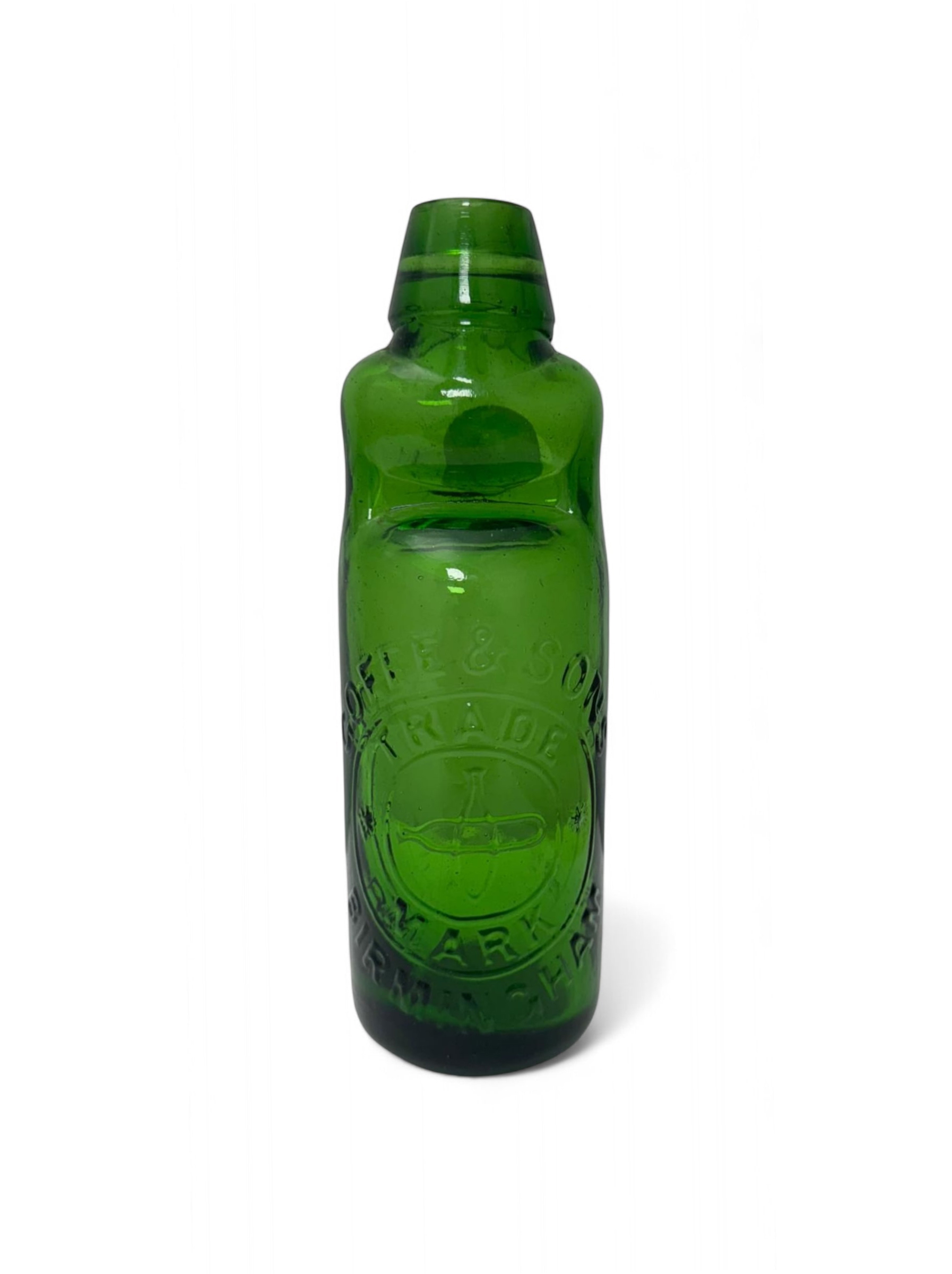 Cobalt Green Bottle