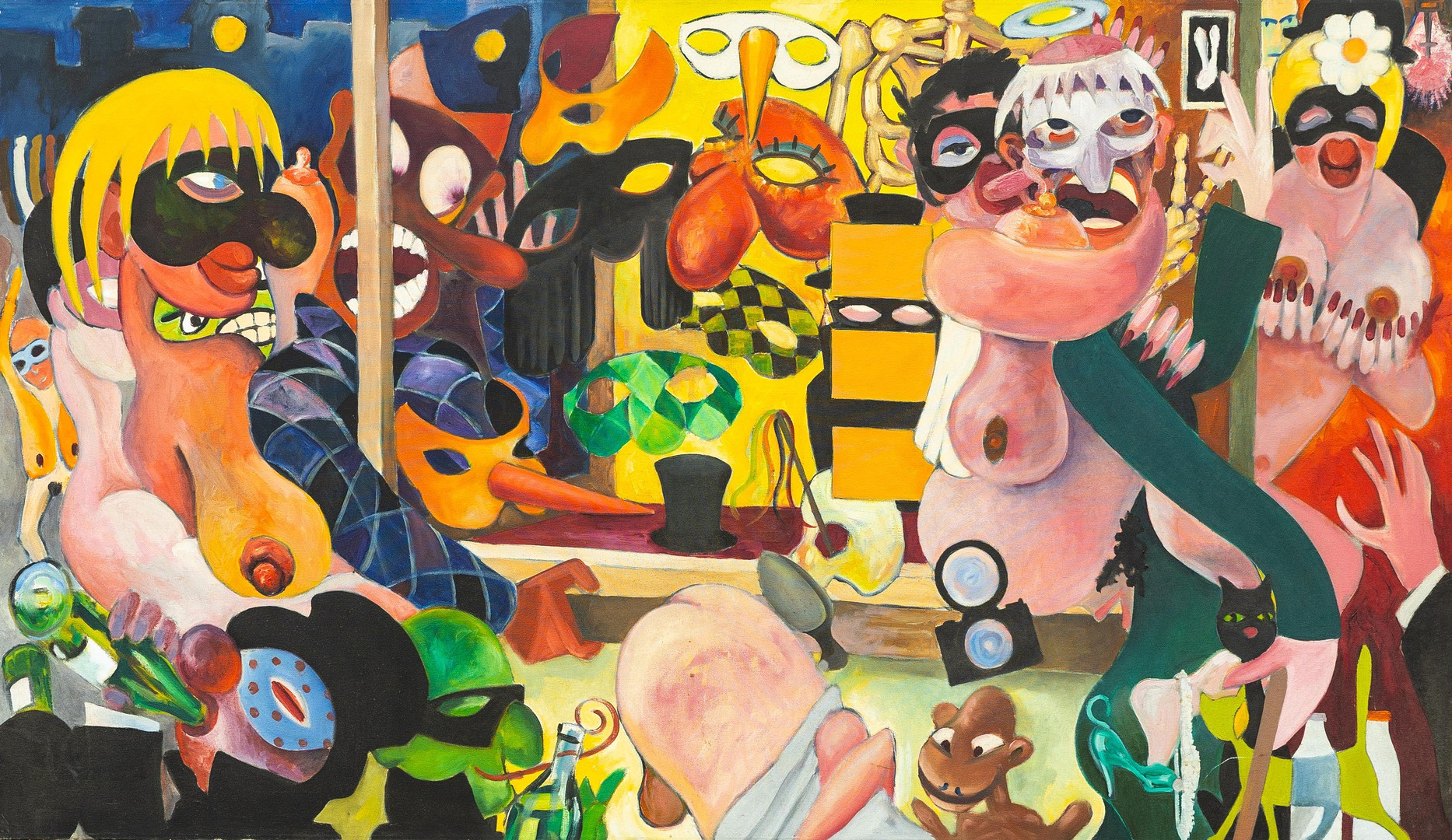 ROBERT ORMESHER (BRITISH, 20TH CENTURY), THE PARTY