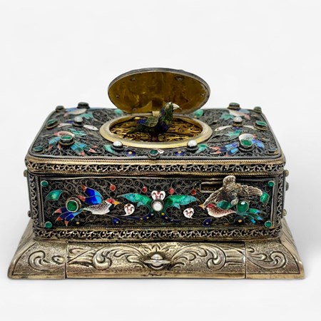 19Th Century Singing Bird Box