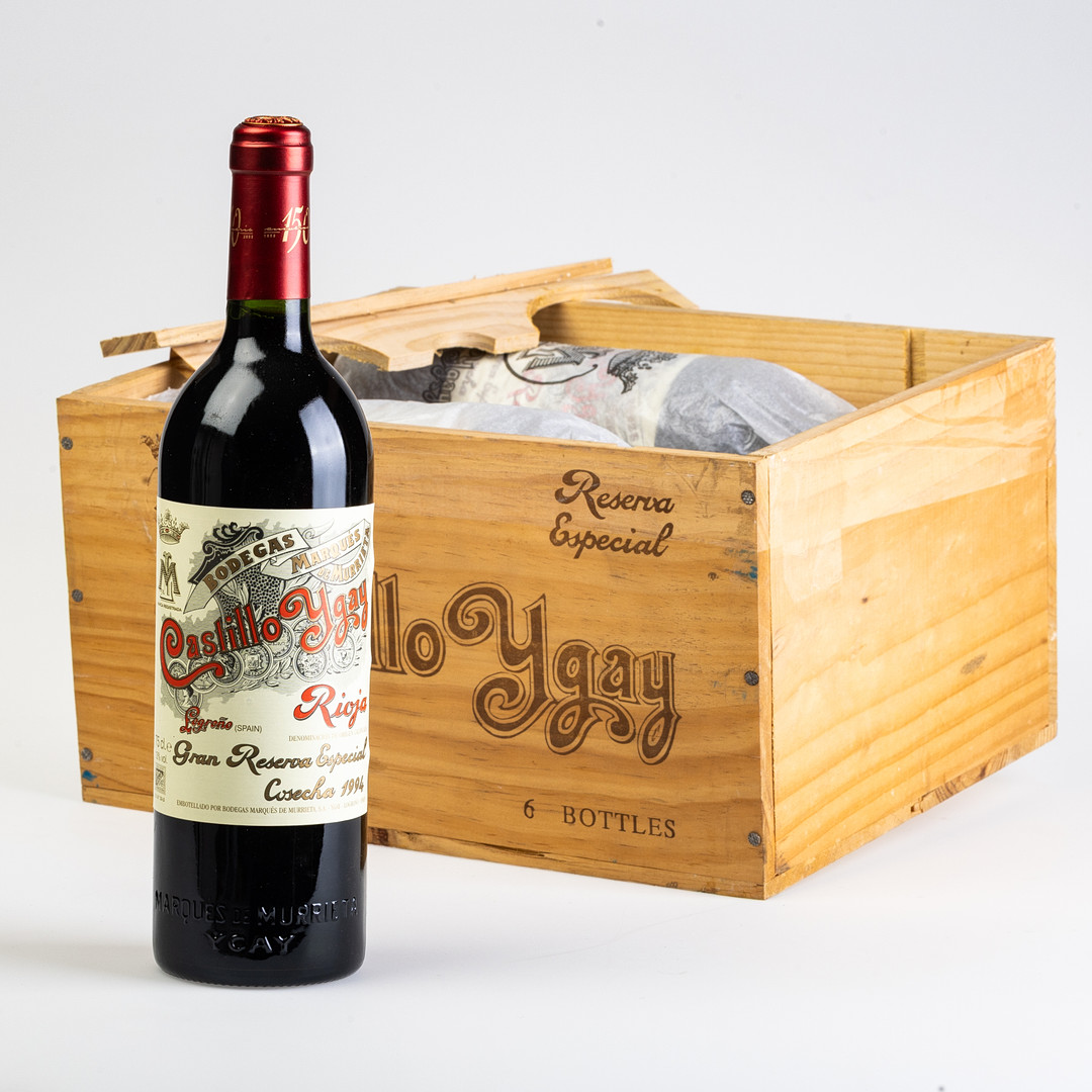CASTILLO YGAY GRAN RESERVA ESPECIAL 1994, CASE OF SIX.