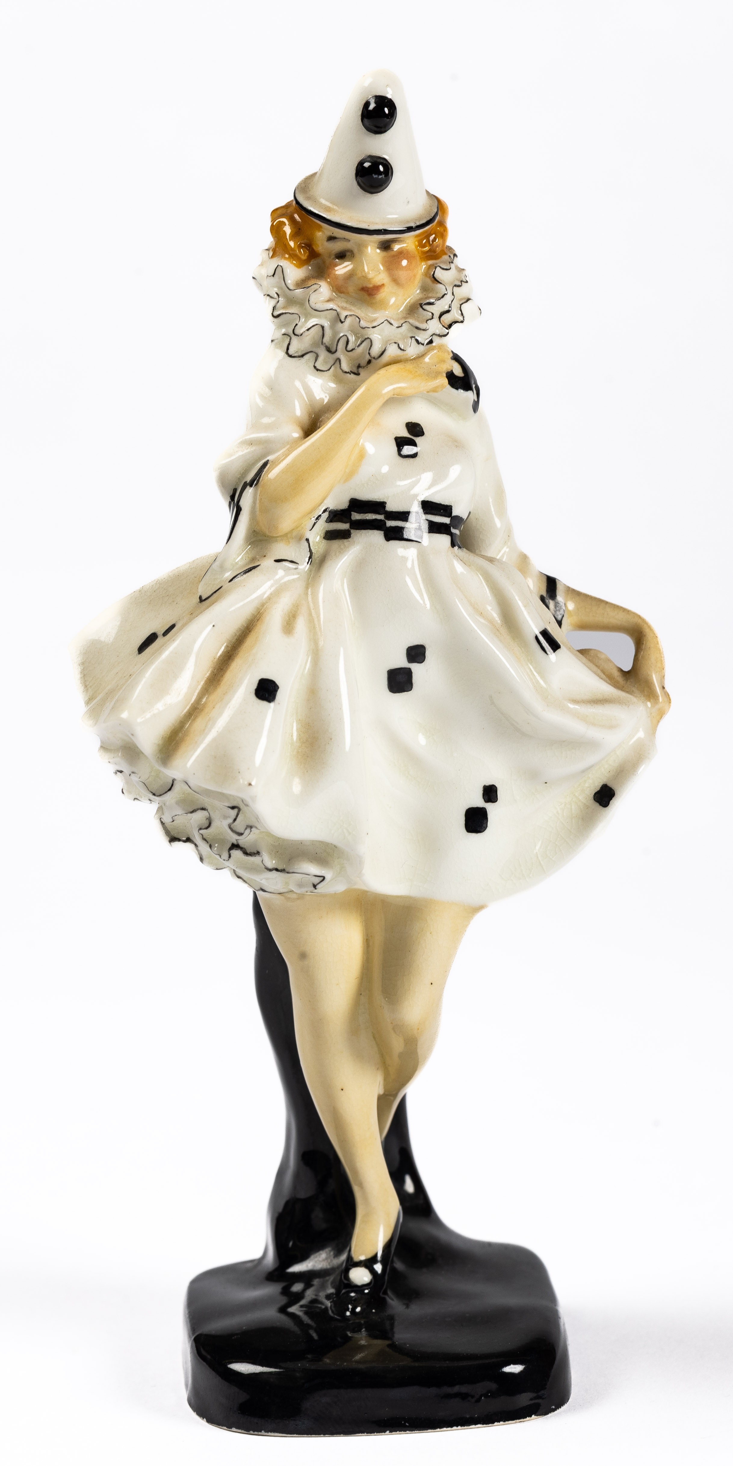 Royal Doulton, Leslie Harradine (British, 1887 1965) For Royal Doulton Pierette Figurine