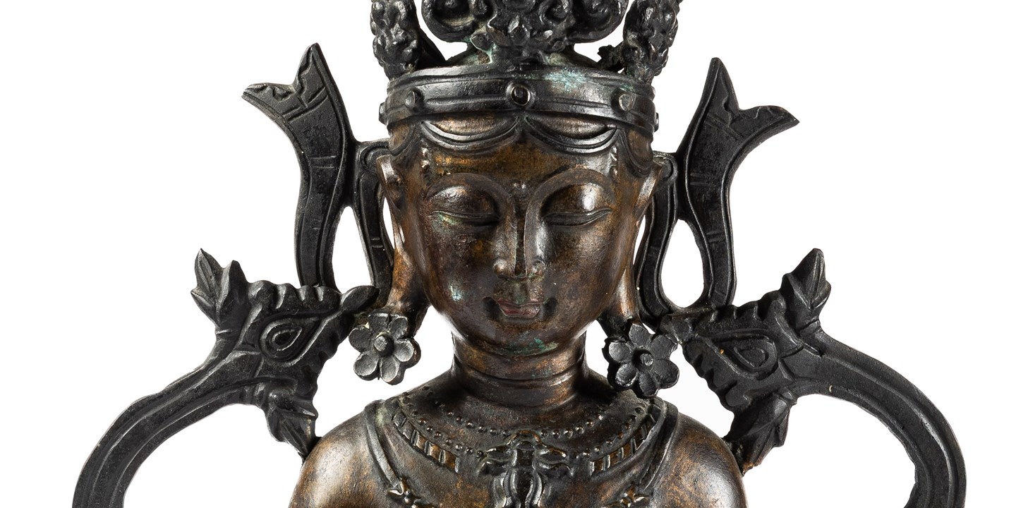 A Tibetan Bronze Buddha