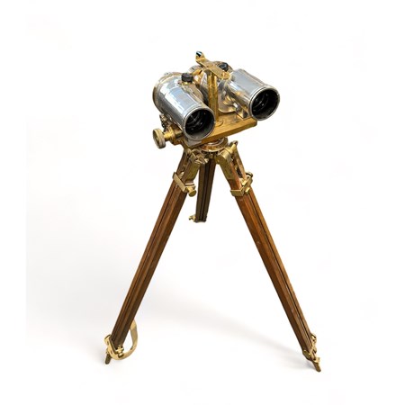 A Mid 20Th Century Barr & Stroud G.K.5 Pair Of Navel Deck Binoculars.